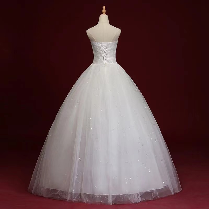 CHRIS&JE Wedding Dresses Bridal Dresses with Thin, Simple, and Dreamy Chest Dresses